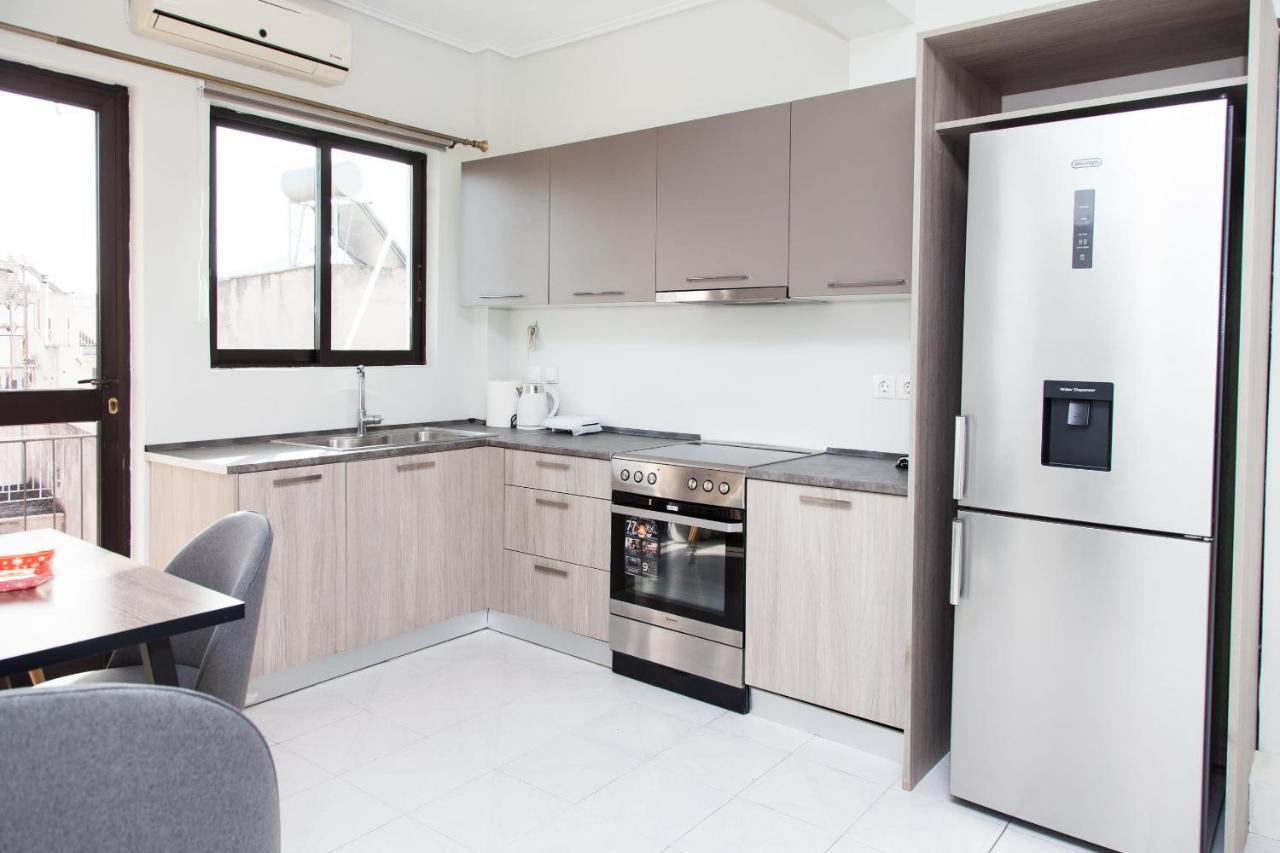 Modern Apt In Heart Of Paleo Faliro! Apartment Athens Luaran gambar